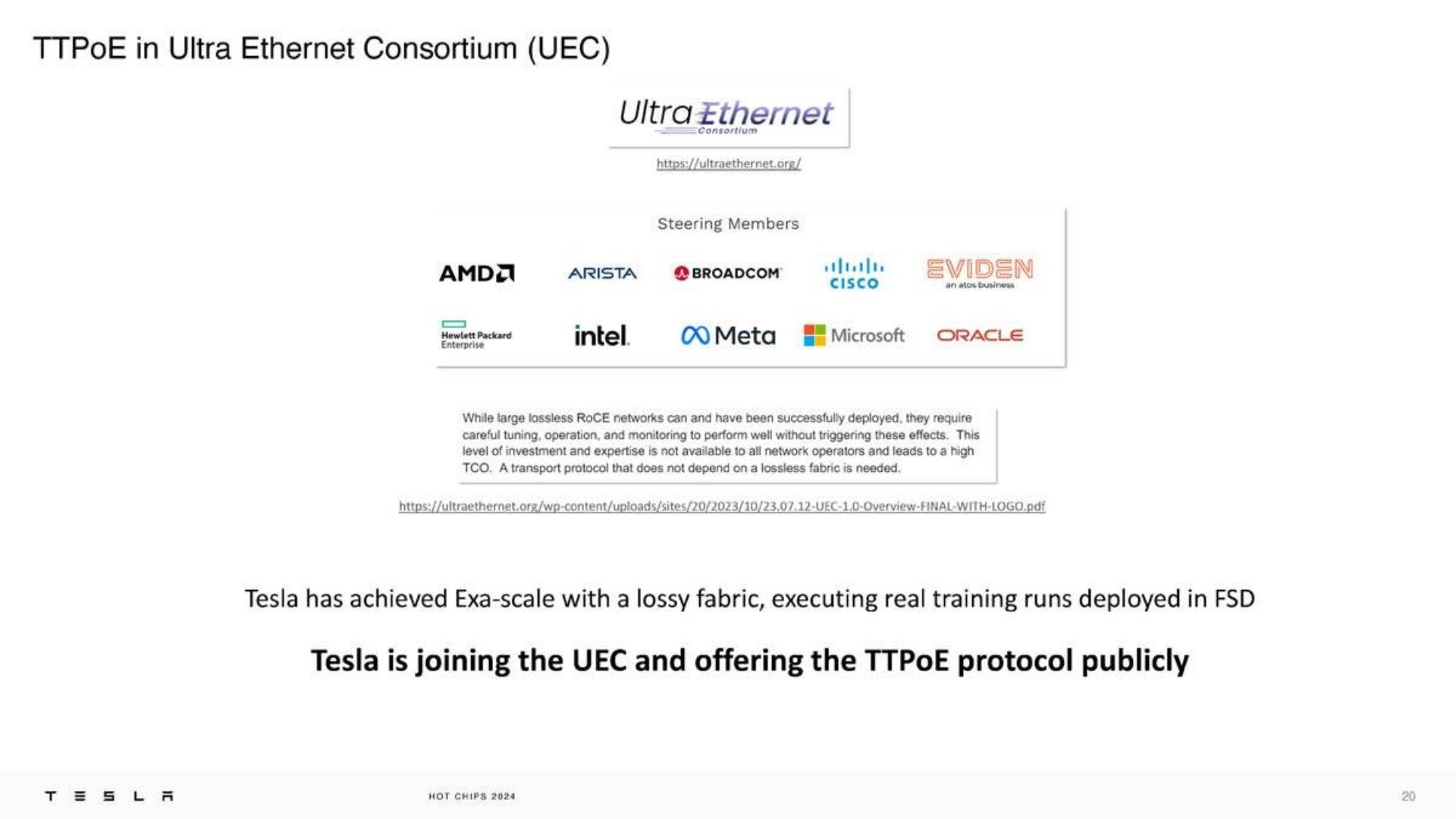 UEC與TTPoE：互補發展的可能性