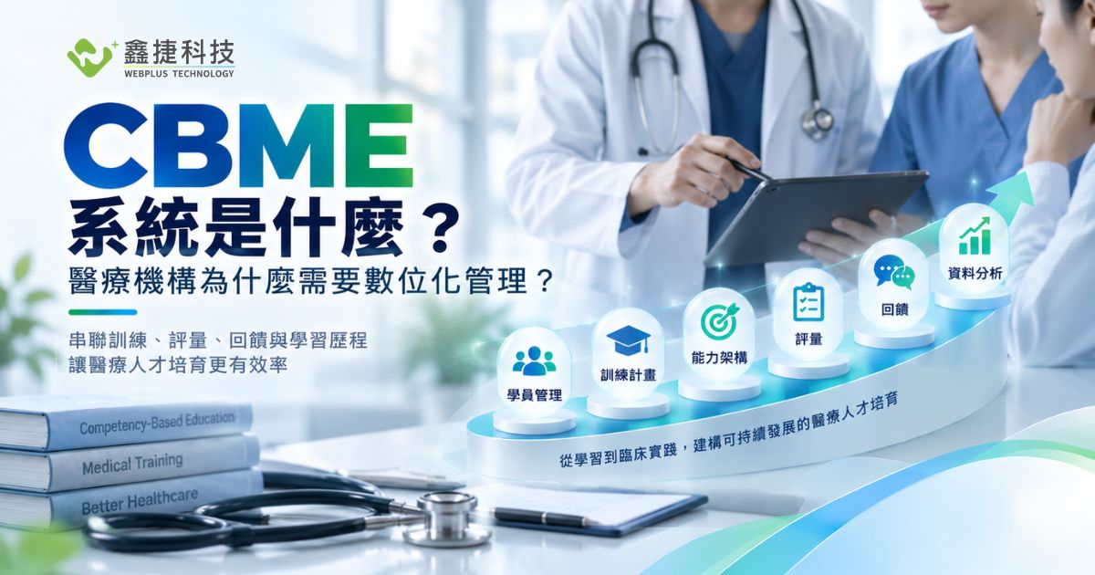 CBME 系統與醫療機構數位化管理